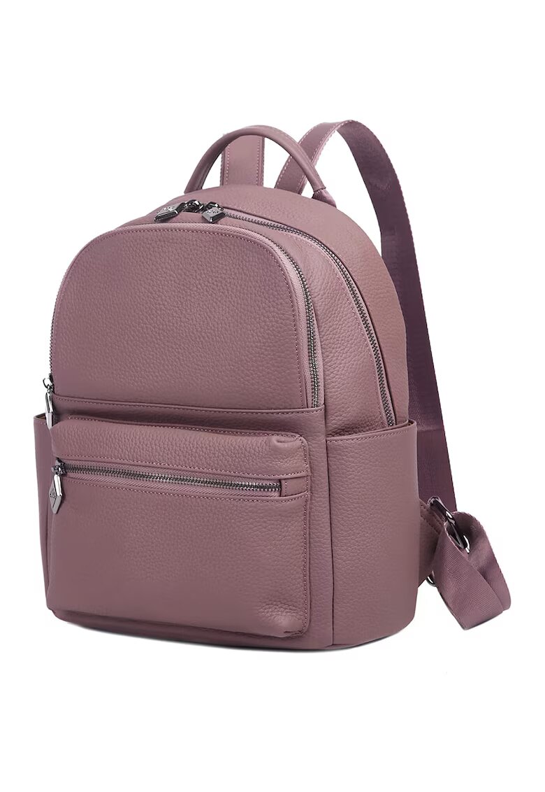 Ciel Rucsac mic din piele Merlin - Roz prafuit