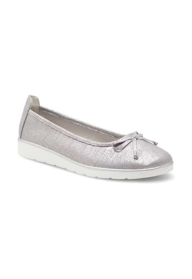 Clara Barson Balerini dama - 317586 - Piele ecologica - Argintiu
