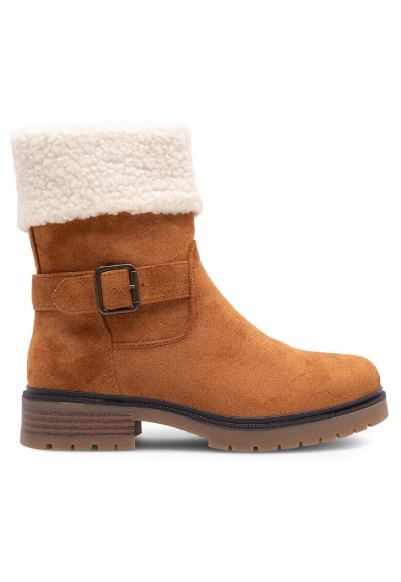 Clara Barson Botine dama - 590558807793037 - Piele ecologica - Maro