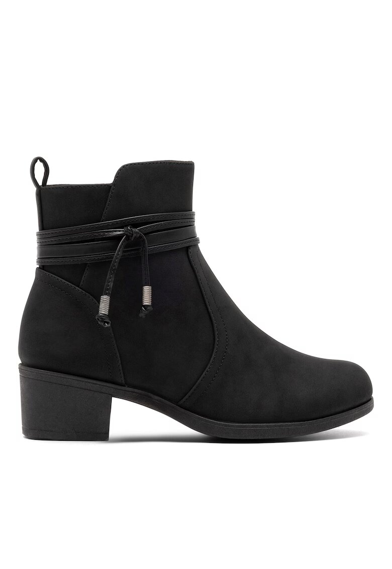Clara Barson Botine dama ADALYN WFA2518-3 - piele ecologica - negru