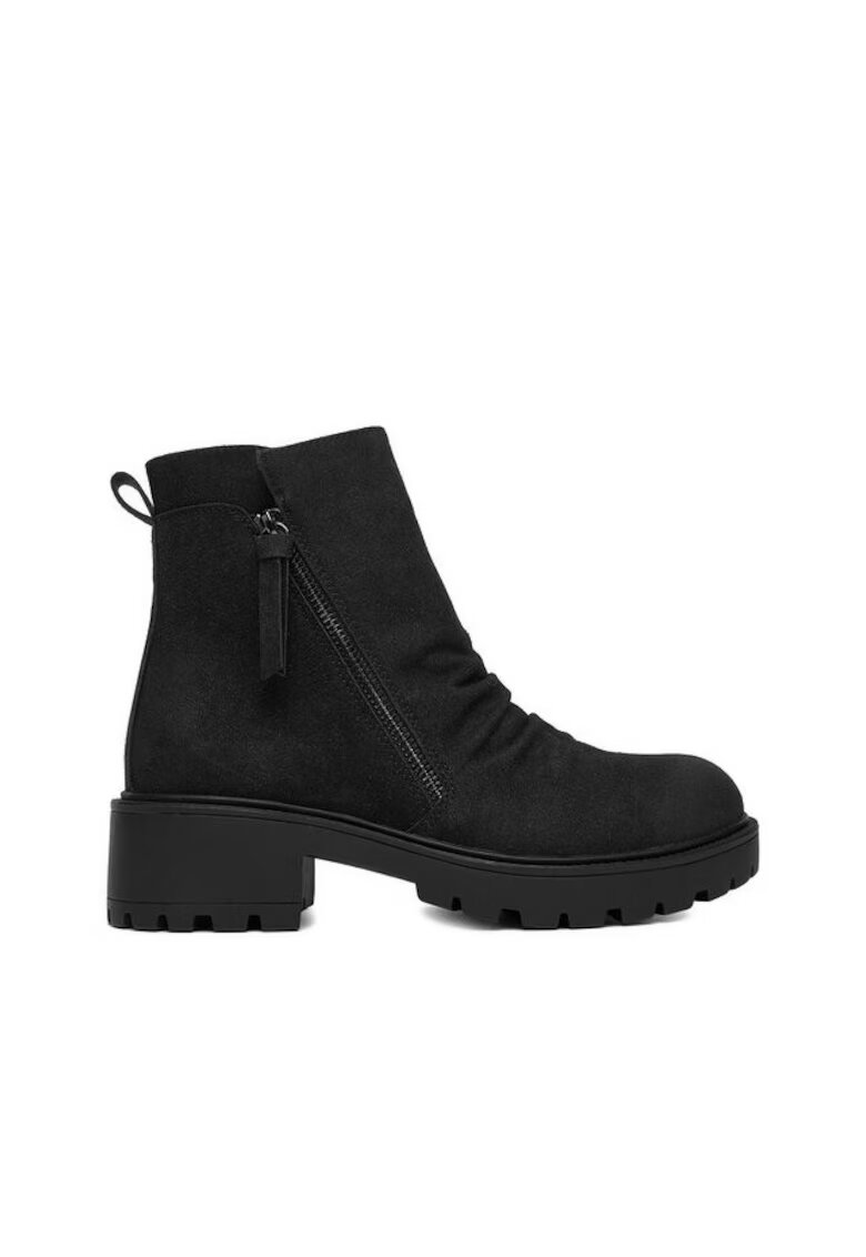 Clara Barson Botine dama CEO-HY8007S-1 - Textil - Negru