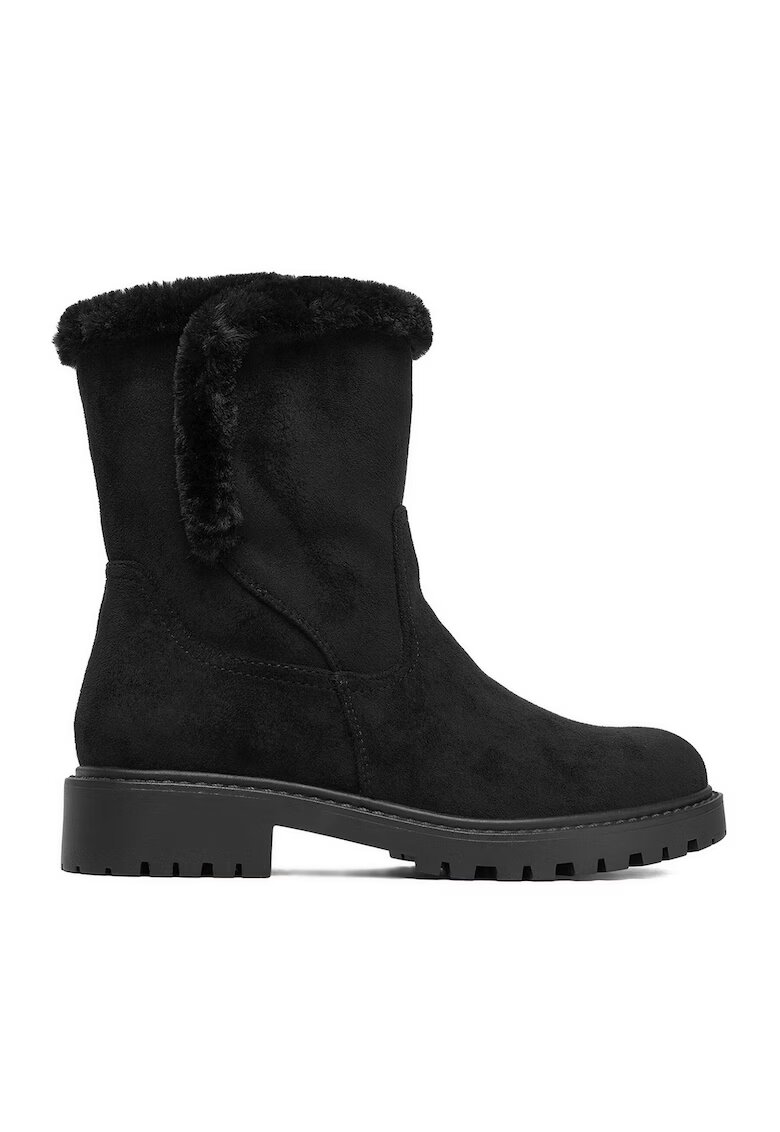 Clara Barson Botine dama CEO-HY90165-8 - Textil - Negru
