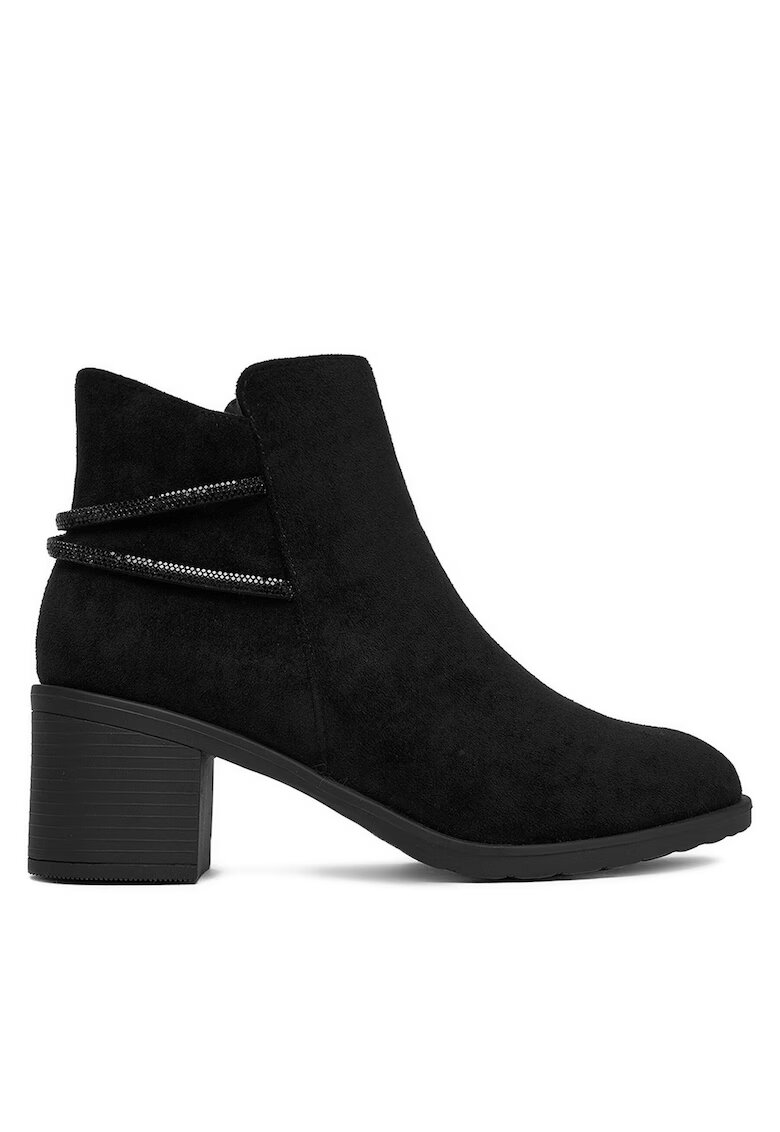 Clara Barson Botine dama CEO-LM9690-T21 - Textil - Negru