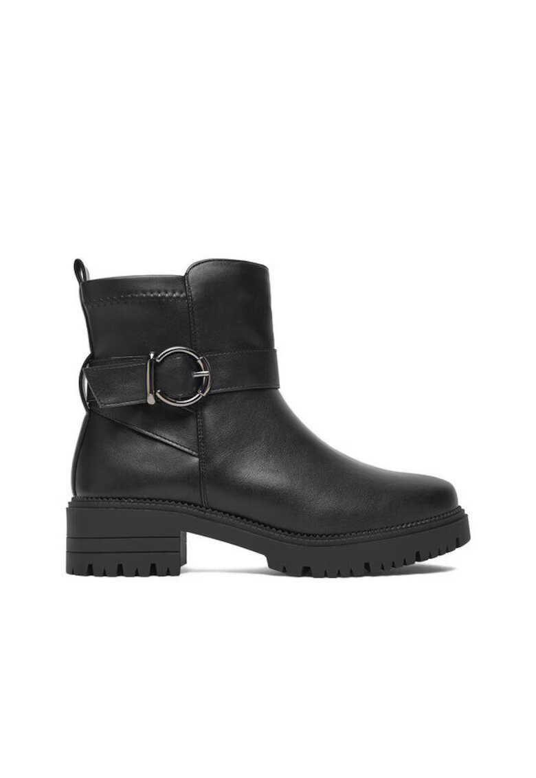 Clara Barson Botine dama - negru - textil CEO-JD241218-12
