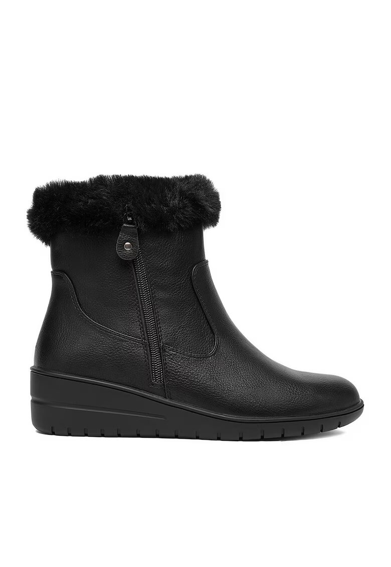 Clara Barson Botine dama - negru - textil CEO-RE23F677-5