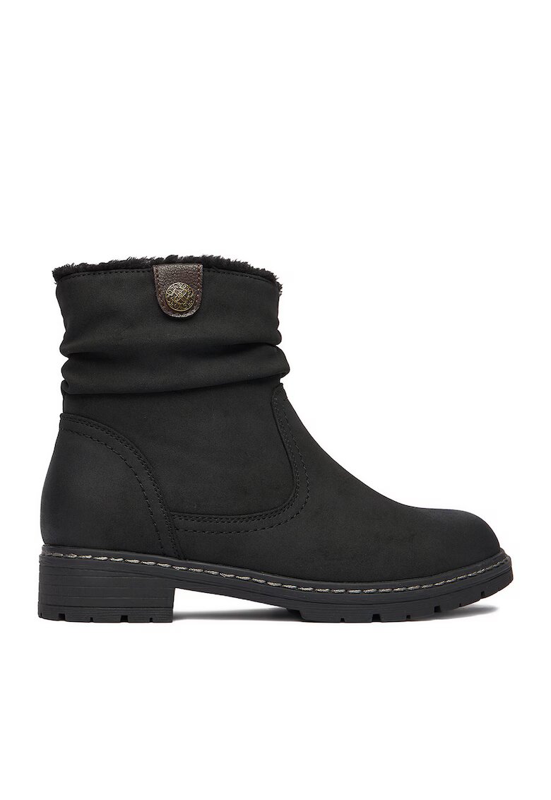 Clara Barson Botine dama - negru - textil H221008