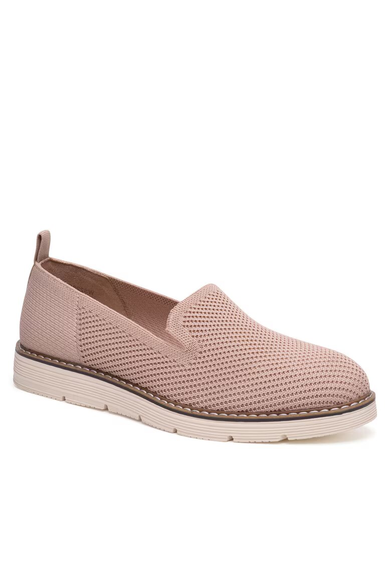 Clara Barson Mocasini dama textil - bej