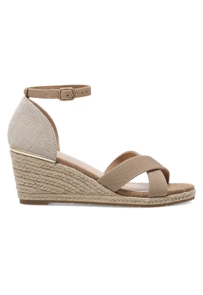 Clara Barson Sandale dama - 590558858521339 - Textil - Bej