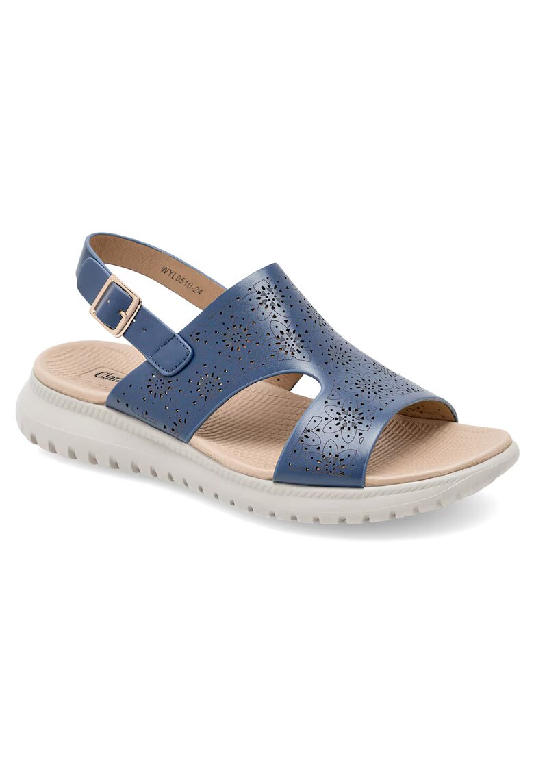 Clara Barson Sandale dama - bleumarin - plastic
