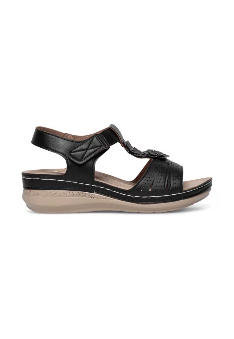 Clara Barson Sandale Sintetic - Negru - Negru