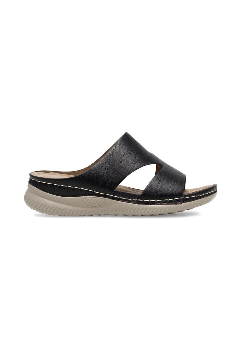 Clara Barson Slapi dama - 590559 - Piele ecologica - Negru -