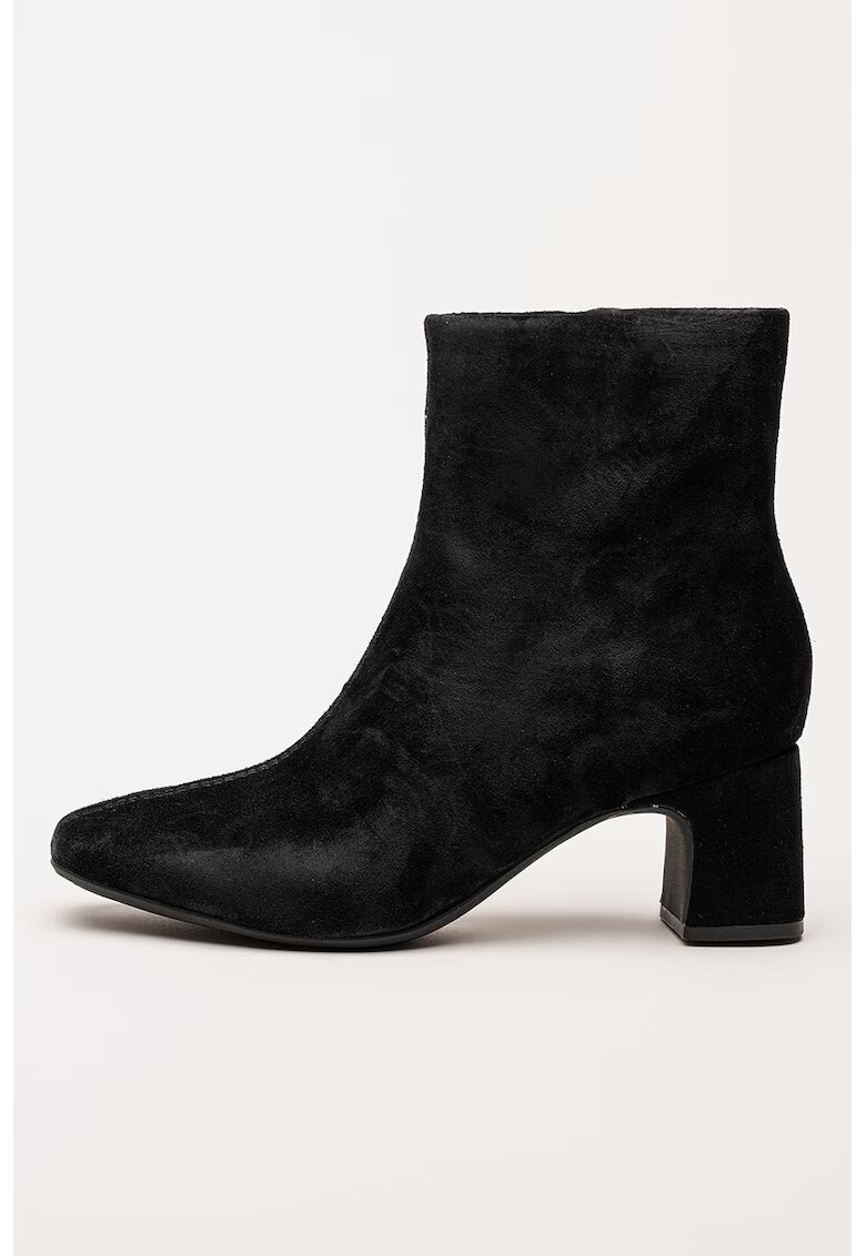 Clarks Botine de piele intoarsa Fernie - Albastru ultramarin