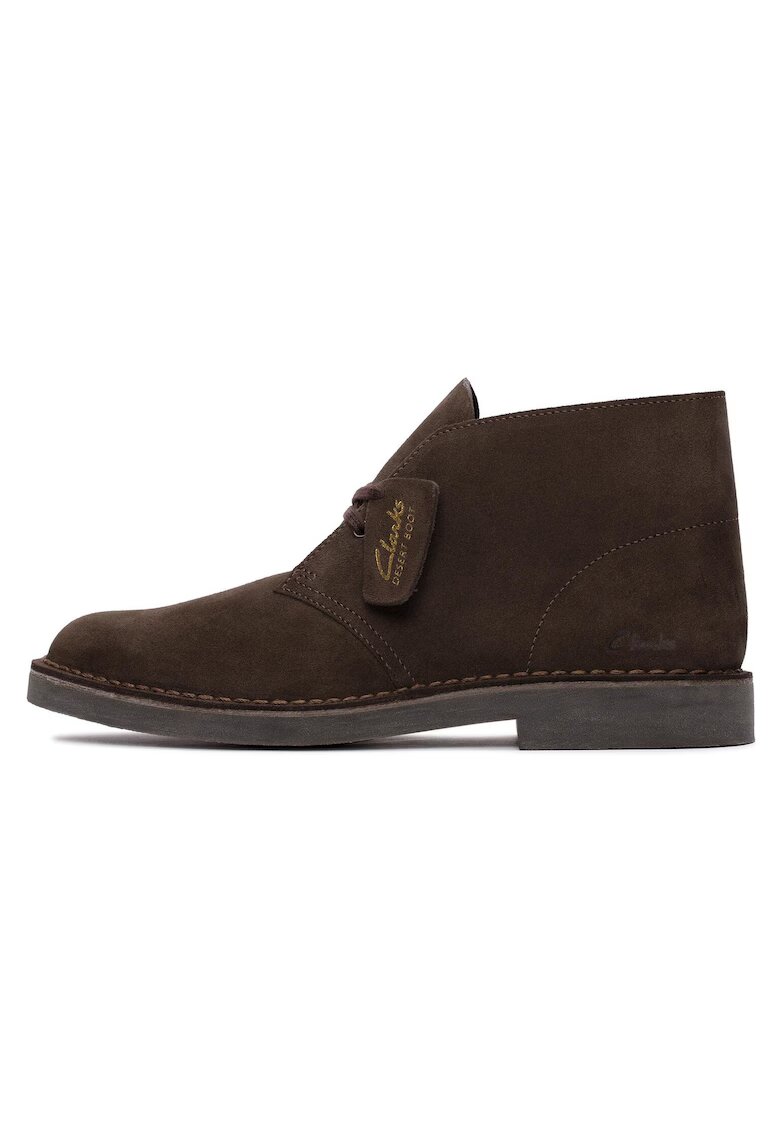 Clarks Ghete barbati 26166784 - Piele naturala - Maro