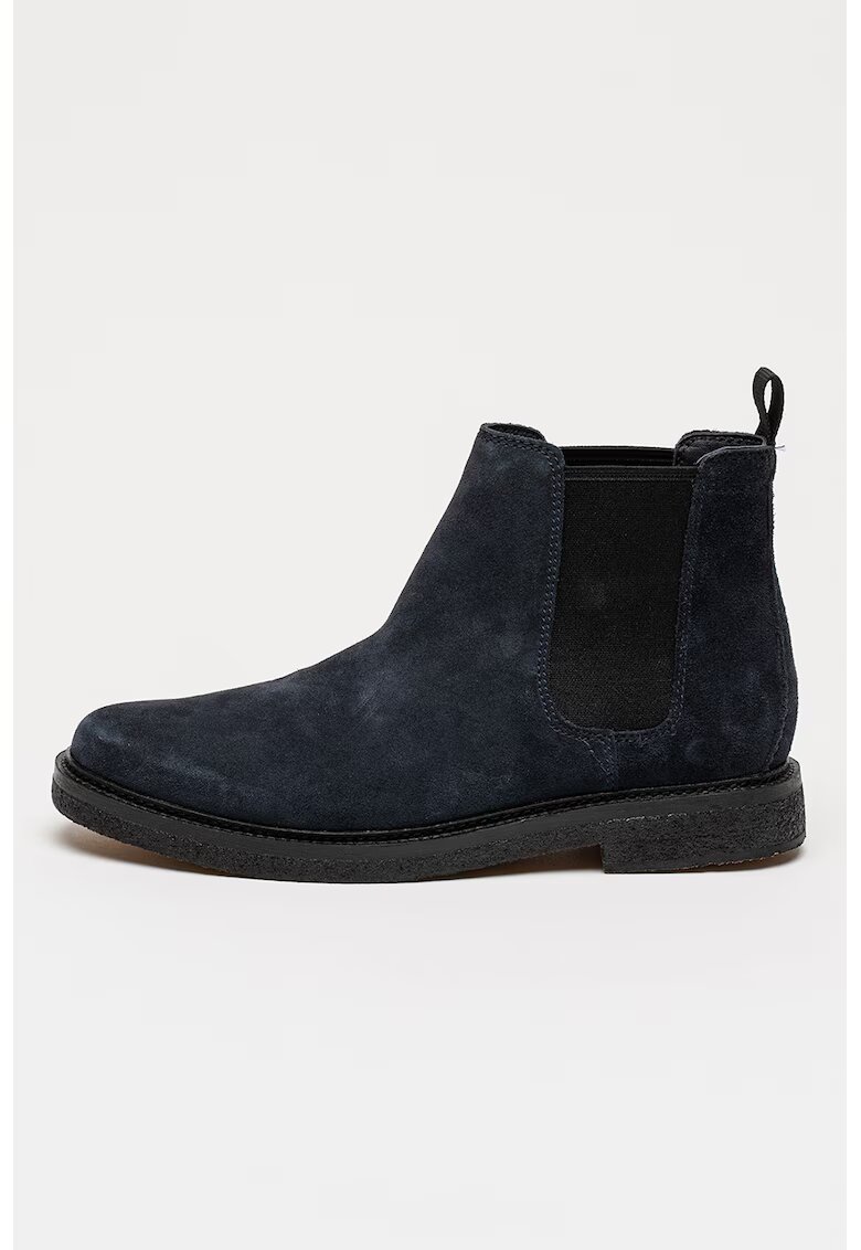 Clarks Ghete Chelsea de piele Clarkdale Easy - Bleumarin