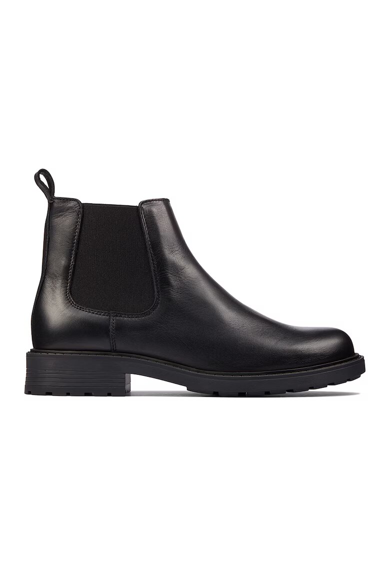Clarks Ghete Chelsea de piele Orinoco2 Lane - Negru stins