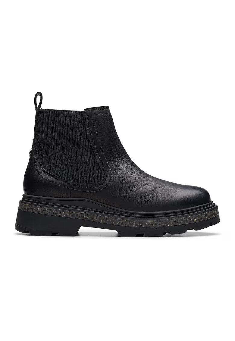 Clarks Ghete Chelsea impermeabile Hencroft Step - Negru