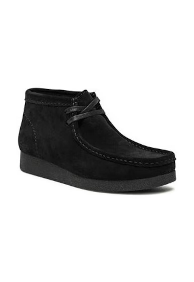Clarks Ghete dama pana la glezna - 302914890 - piele naturala - negru -