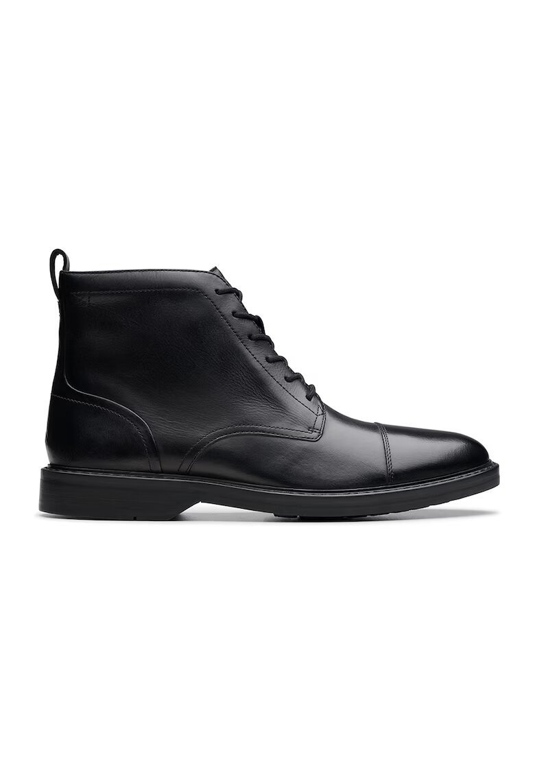 Clarks Ghete de piele Aldwyn - Negru