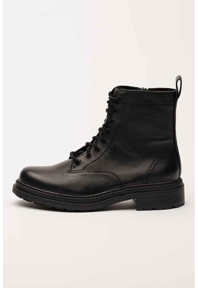 Clarks Ghete de piele cu banda pentru incaltare Orinoco3 - Negru