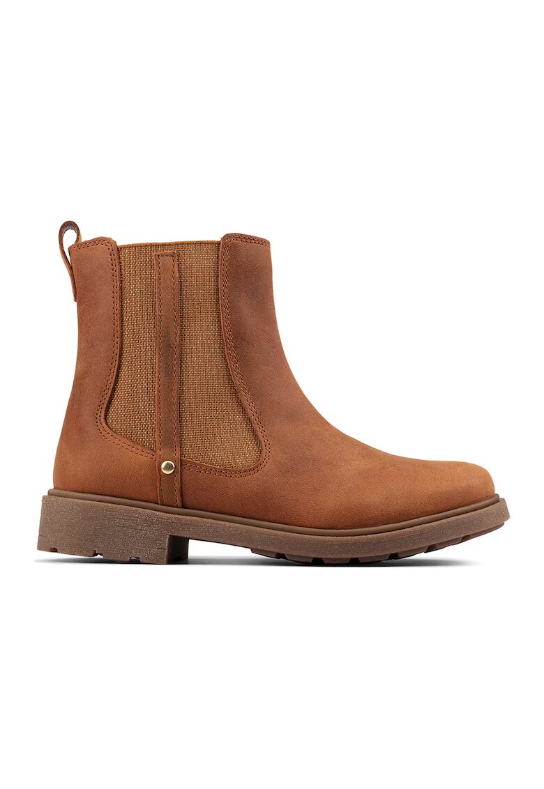 Clarks Ghete din piele Astrol Hiker - Maro camel