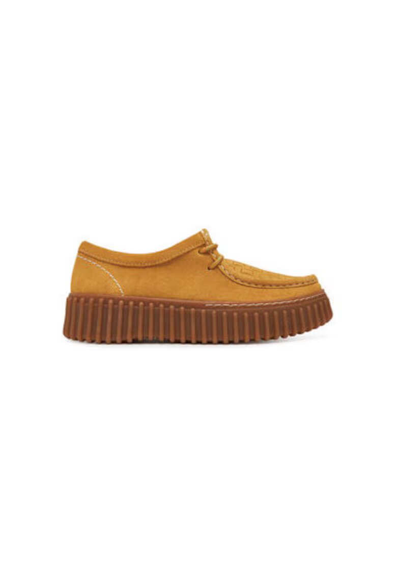 Clarks Pantofi dama 26181188 - Piele naturala - Galben