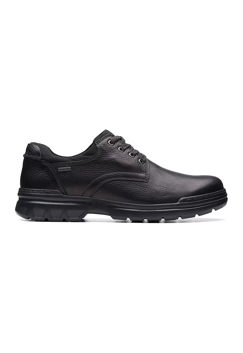 Clarks Pantofi de pele cu sireturi Gore-Tex - Negru