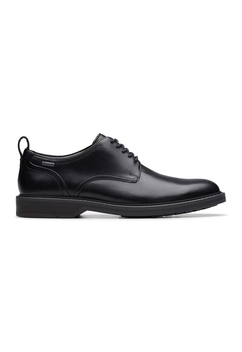 Clarks Pantofi de piele Aldwin - Negru