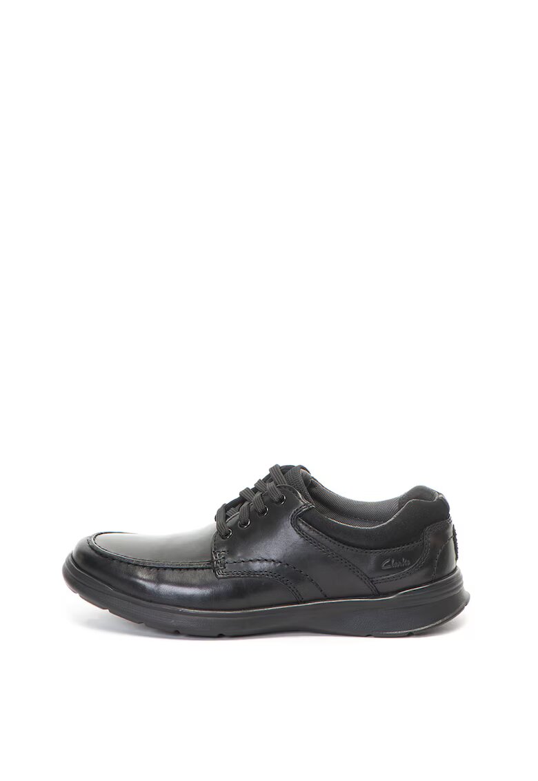 Clarks Pantofi de piele - Cotrell Edge - Negru