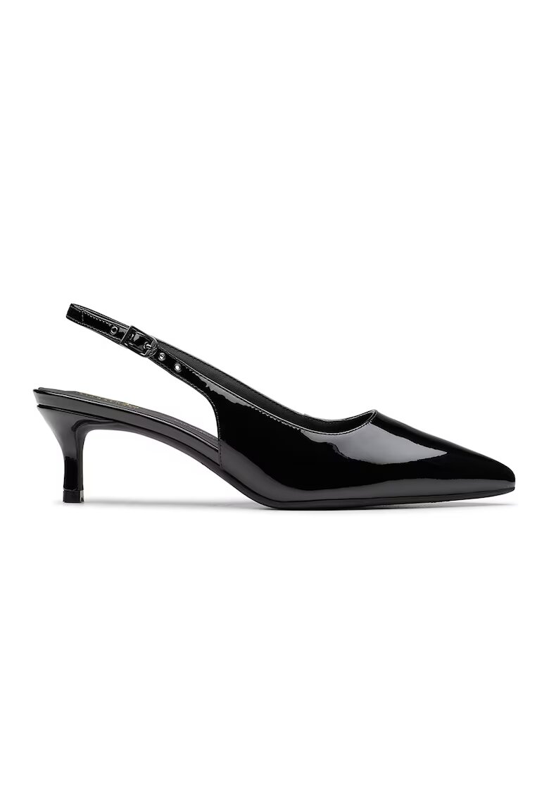 Clarks Pantofi de piele Zarey - Negru
