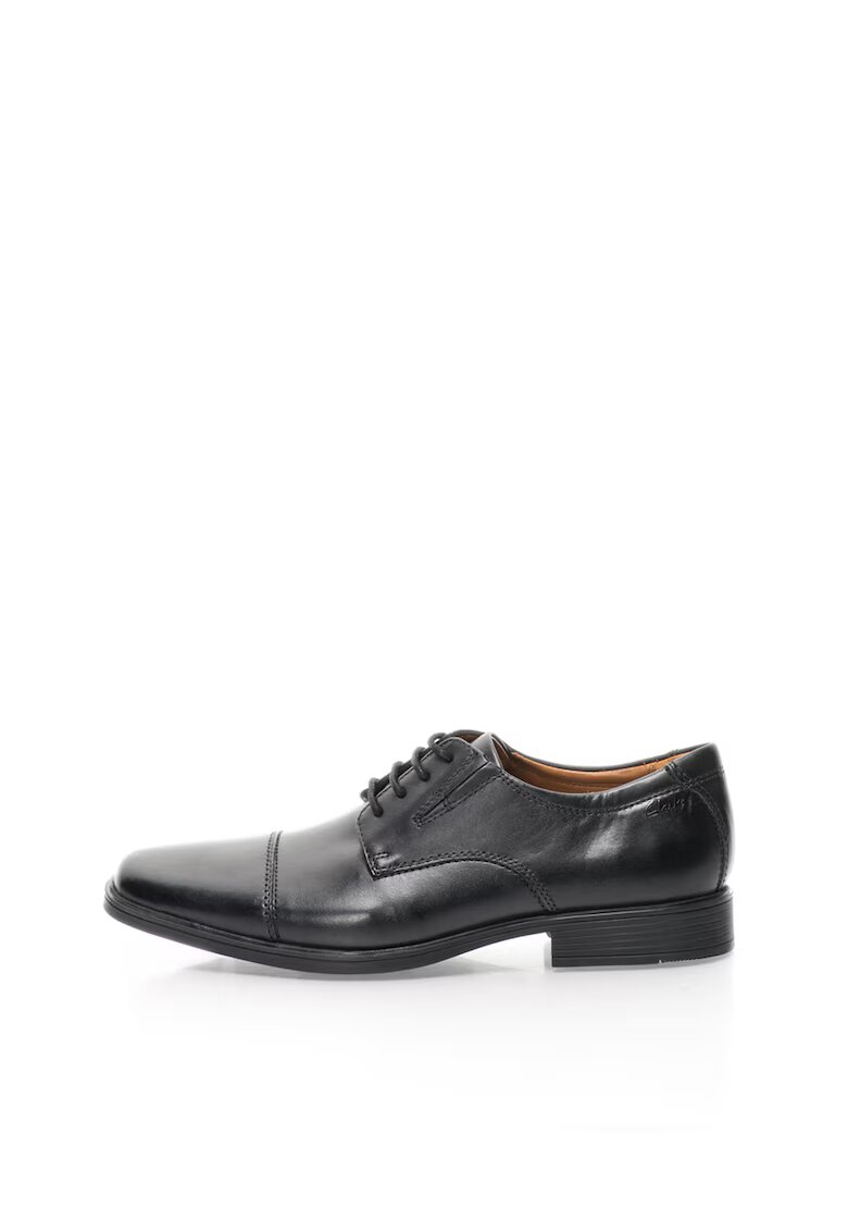 Clarks Pantofi din piele cu aplicatie cap-toe Tilden