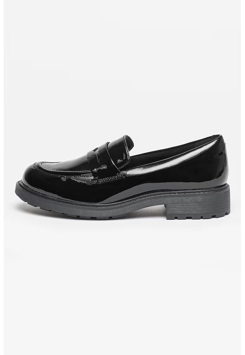 Clarks Pantofi loafer de piele Orinoco - Negru stins