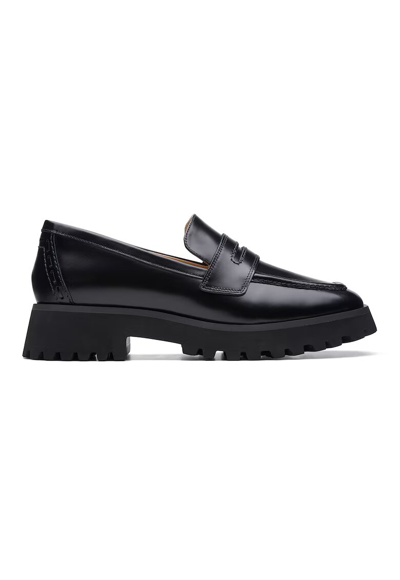 Clarks Pantofi loafer de piele Stayso - Negru