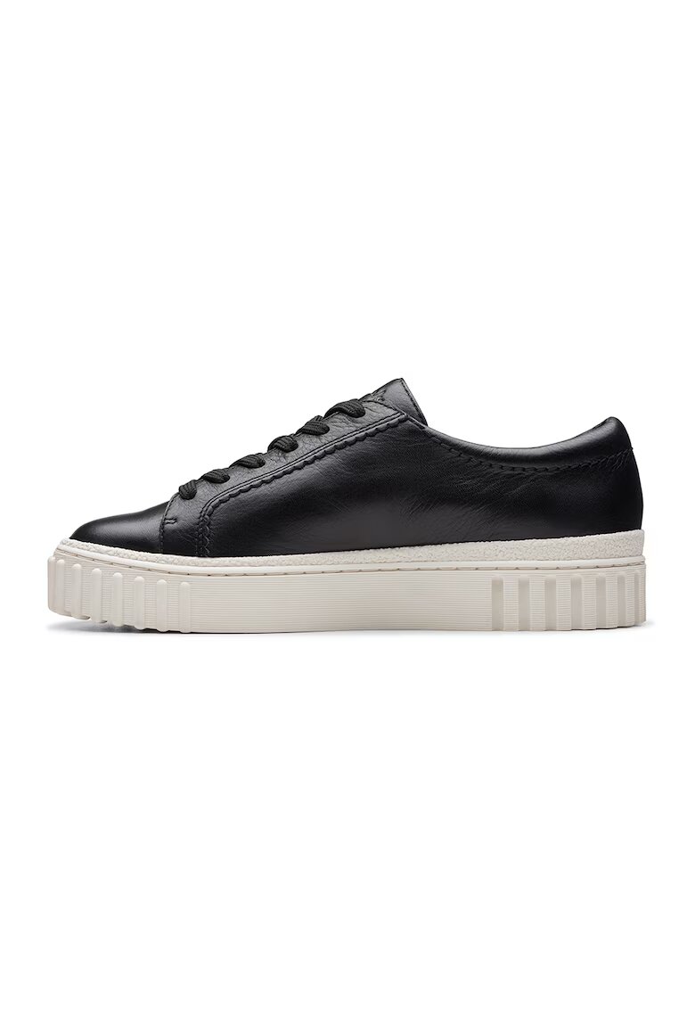 Clarks Pantofi sport de piele intoarsa cu model uni - Negru