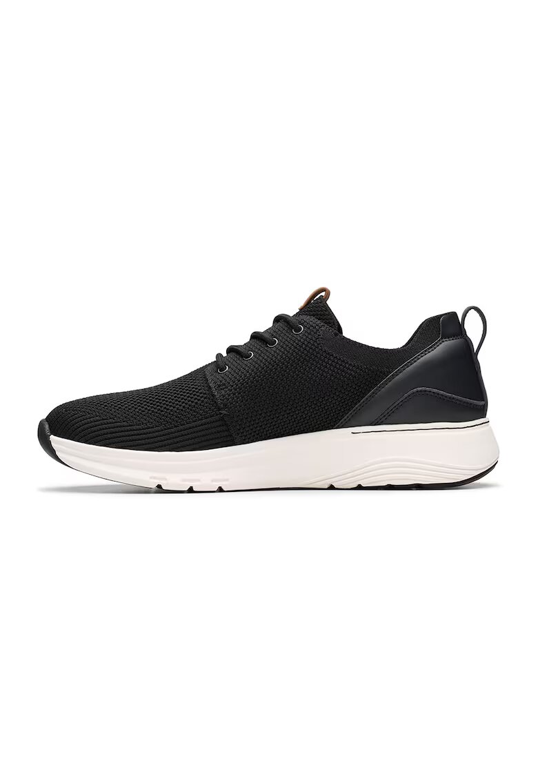 Clarks Pantofi sport slip-on din material textil Motion Trek - Negru