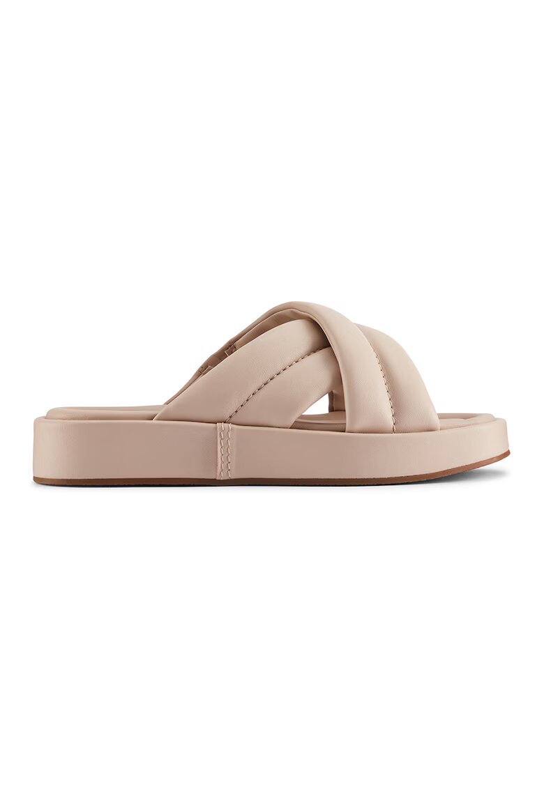 Clarks Papuci de piele Alda - Roz
