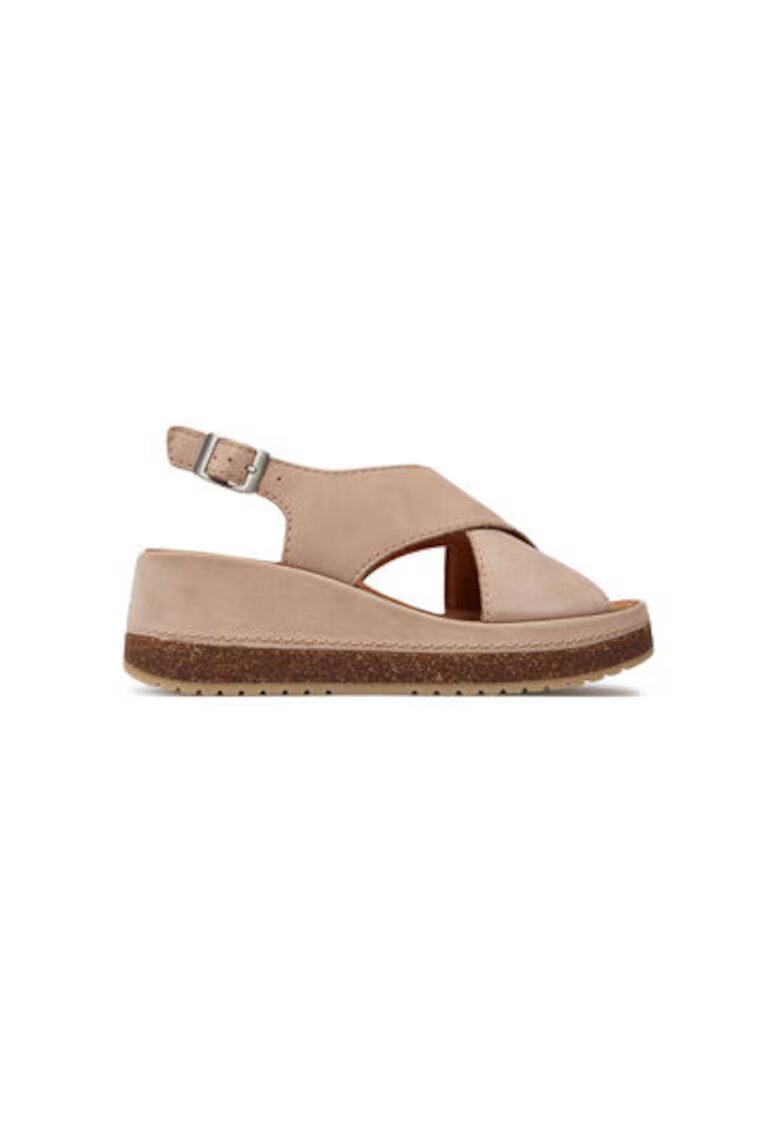 Clarks Sandale dama - 26177302 - Piele naturala - Roz