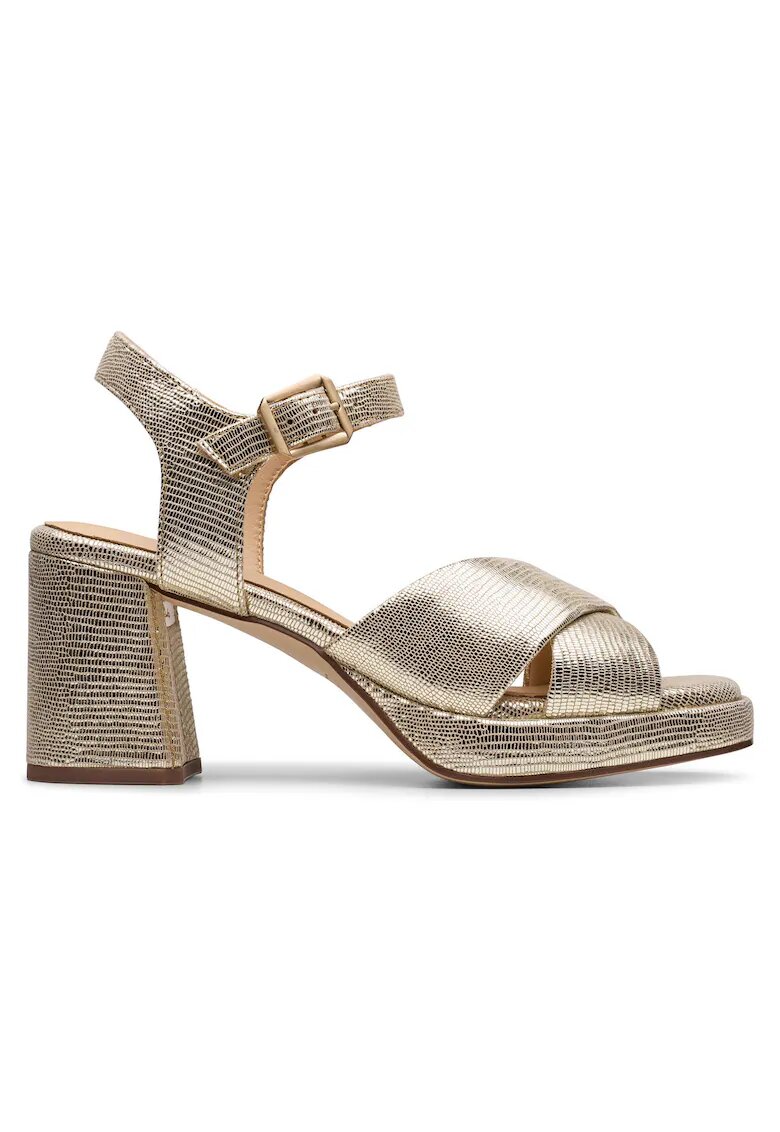 Clarks Sandale dama - 26181303 - Piele naturala - Auriu