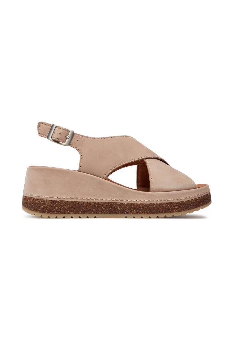 Clarks Sandale dama - 303500 - Piele nabuc - Roz -