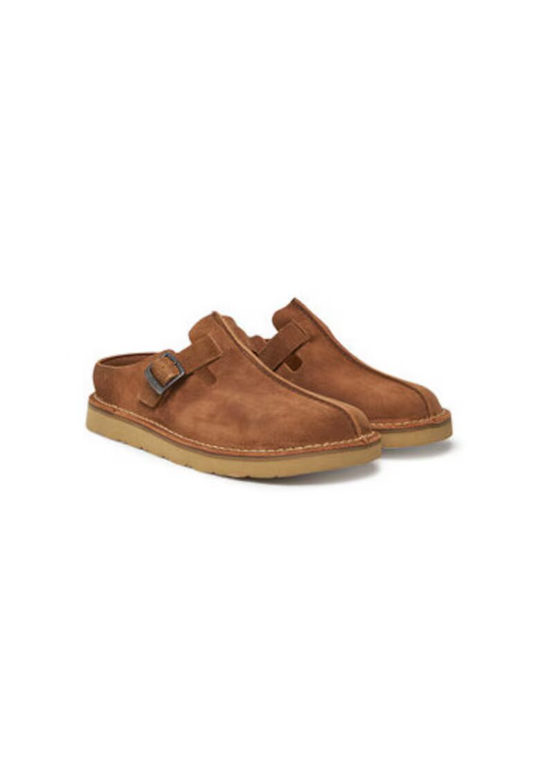Clarks Slapi barbati 26180881 - Piele naturala - Maro - Maro