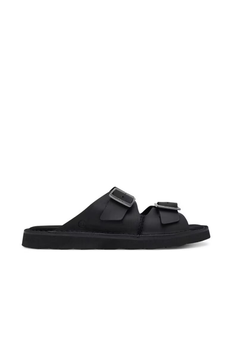 Clarks Slapi barbati 26180885 - Piele naturala - Negru - Negru