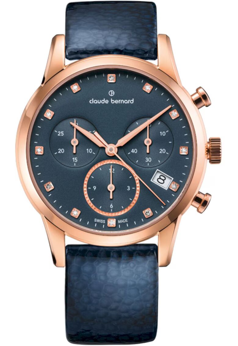 Claude Bernard Ceas de dama 10231 37R BUIPR1 - Analog - Otel inoxidabil - 5 ATM - Albastru