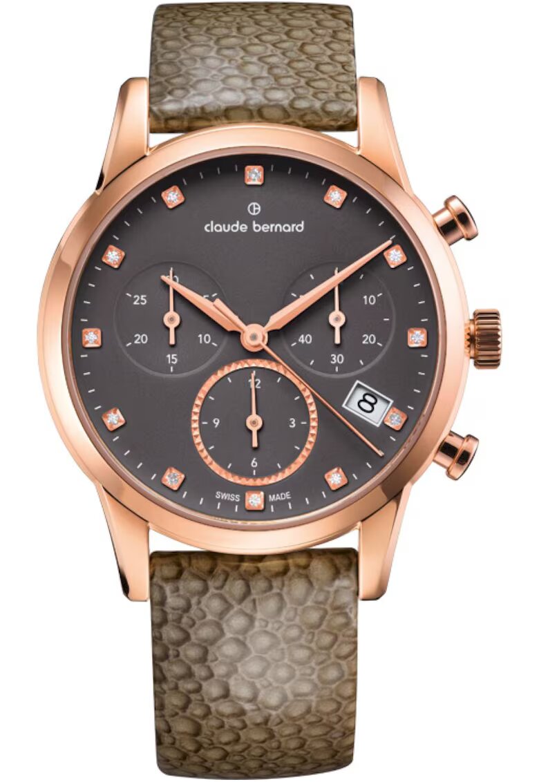 Claude Bernard Ceas de dama 10231 37R TAPR1 - Analog - Otel inoxidabil - 5 ATM - Maro