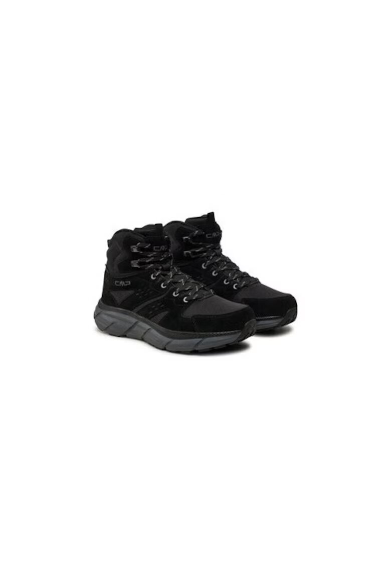 CMP Bocanci trekking barbati 304329647 - Piele naturala - 39 EU - Negru