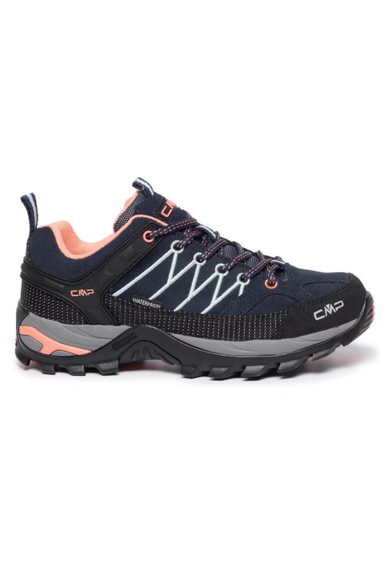 CMP Bocanci trekking dama 206359520 - Piele naturala - 37 EU - Albastru
