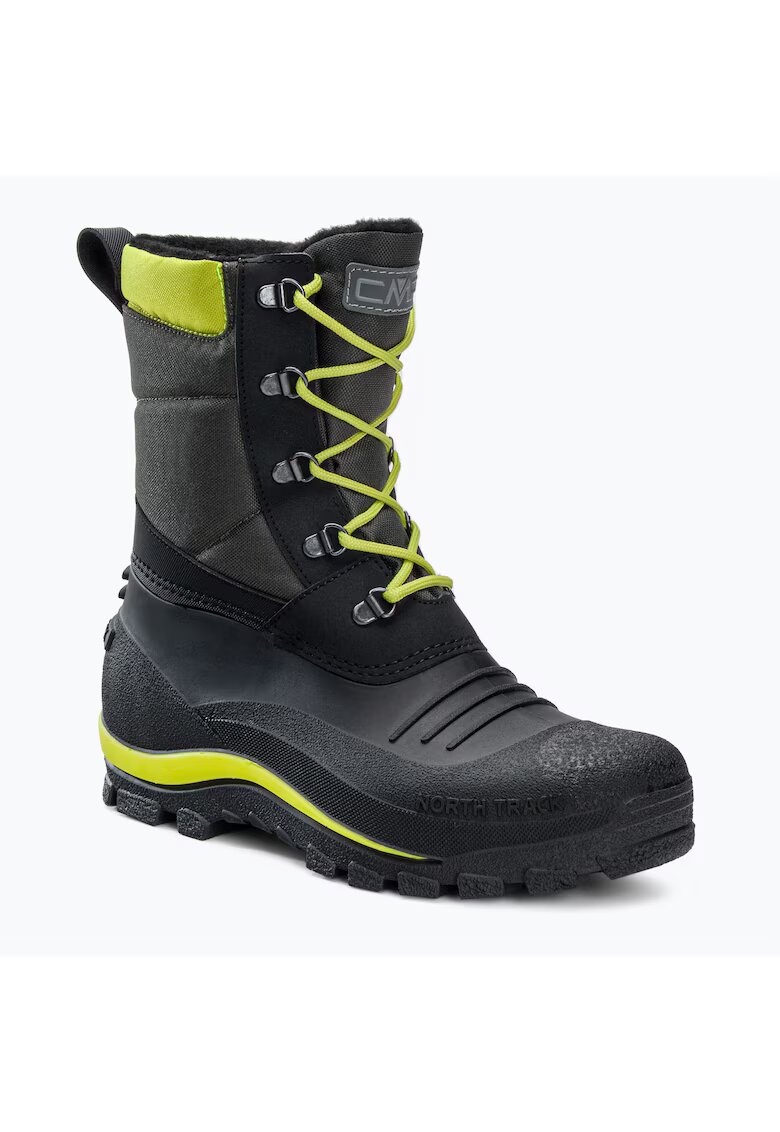 CMP Cizme de drumetie - Khalto Snowboots - Poliester - Gri/Galben - Gri