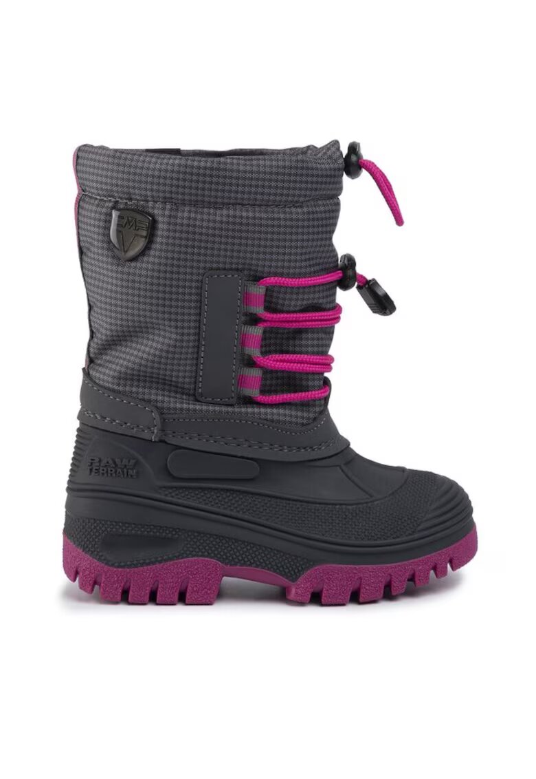 CMP Ghete si bocanci sport copii 206359698 - Sintetic/Textil - Gri