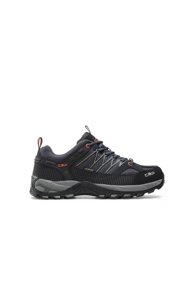 CMP Ghete trekking barbati - 51516 - Piele naturala - Gri - Negru