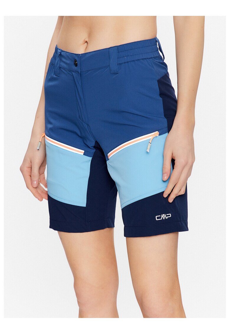 CMP Pantaloni scurti dama - Poliamida - Albastru