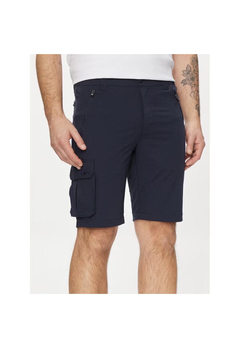 CMP Pantaloni scurti sport barbati - 441852 - Bleumarin - Poliester