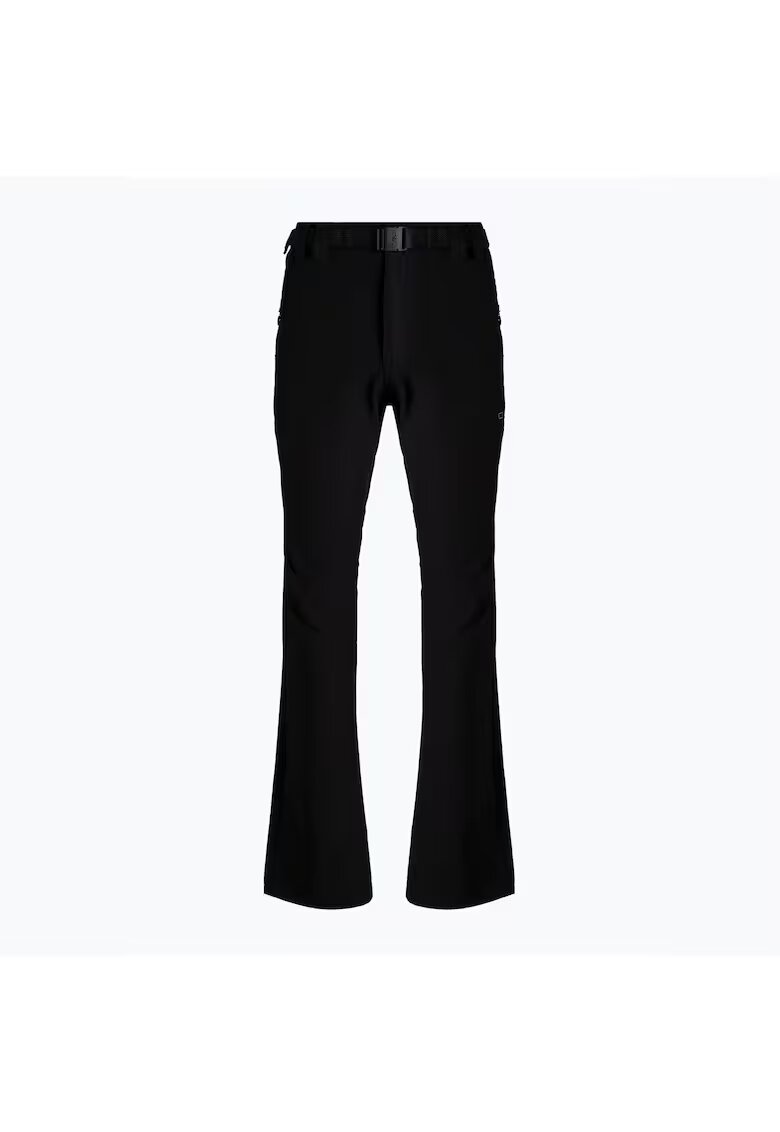 CMP Pantaloni trekking barbati - Poliester/Elastan - Negru - Negru